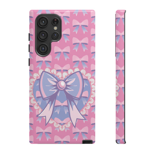 Heart Coquette Bow Phone Case