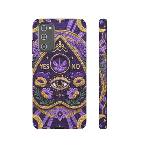 Purple Planchette Garden Crochet Tough Case in Matte