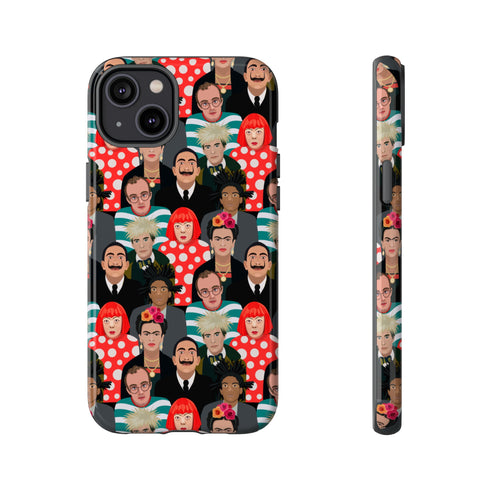 Art Icons Mosaic Phone Case