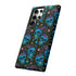 Skull Cherry Phone Case in Blue