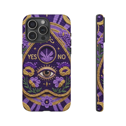 Purple Planchette Garden Crochet Tough Case in Matte