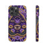 Purple Planchette Garden Crochet Tough Case in Matte