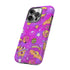 Galactic Gaze Phone Case in Pink