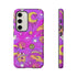 Galactic Gaze Phone Case in Pink