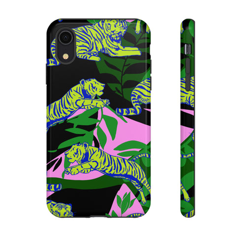 Tropical Tiger Phone Case