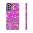 Galactic Gaze Phone Case in Pink