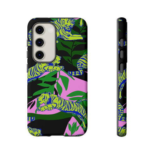 Tropical Tiger Phone Case