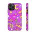 Galactic Gaze Phone Case in Pink