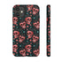 Pink Cherry Skull Phone Case