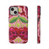 Faux Crochet Cherry Skull Phone Case | Pastel Goth Macabre Matte Cover