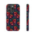 Red Cherry Skull Phone Case