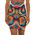 Swirlscape Mini Skirt