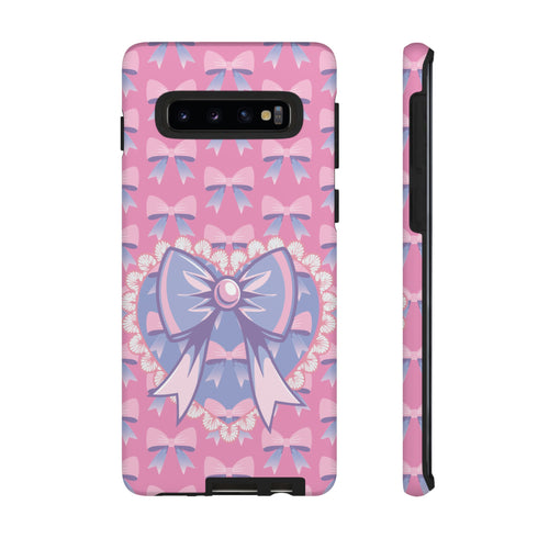 Heart Coquette Bow Phone Case