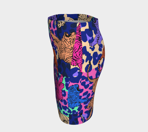 Easy Tiger Skirt in Blue and Pink