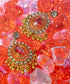 Scarlet Deco Drop Earrings