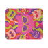 Psychedelic Trippy Cat Sherpa Blanket