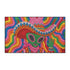 Psychedelic Alien Doormat