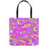 Galactic Gaze Carryall Tote in Cosmic Pink