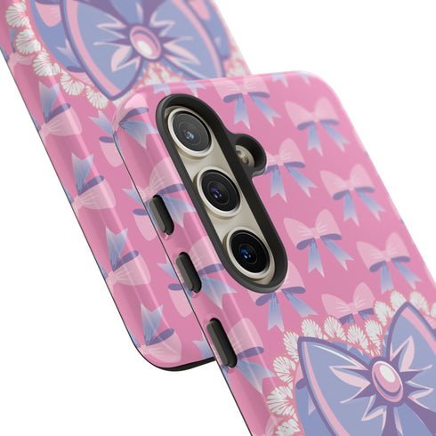 Heart Coquette Bow Phone Case