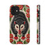 Angry Possum Faux Embroidery Phone Case