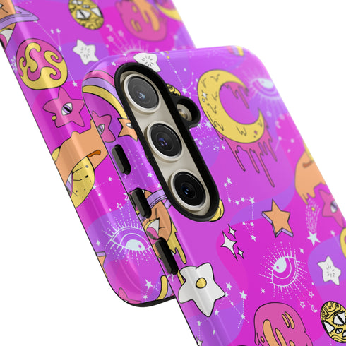 Galactic Gaze Phone Case in Pink