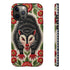 Angry Possum Faux Embroidery Phone Case
