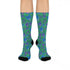Green Tiger Head Socks