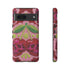 Faux Crochet Cherry Skull Phone Case | Pastel Goth Macabre Matte Cover