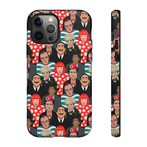 Art Icons Mosaic Phone Case