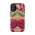 Faux Crochet Cherry Skull Phone Case | Pastel Goth Macabre Matte Cover