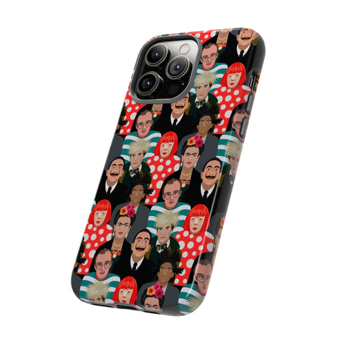 Art Icons Mosaic Phone Case