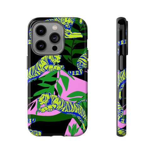 Tropical Tiger Phone Case