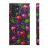 Stained Glass Cherry Skull Phone Case
