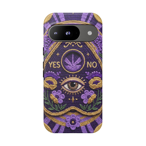 Purple Planchette Garden Crochet Tough Case in Matte