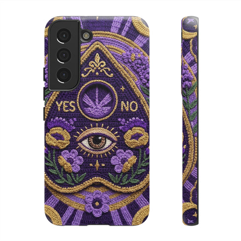 Purple Planchette Garden Crochet Tough Case in Matte