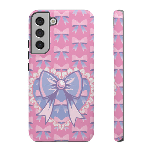 Heart Coquette Bow Phone Case
