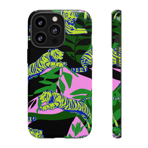 Tropical Tiger Phone Case