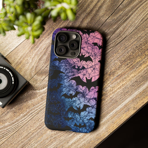 Pastel Goth Bat Phone Case
