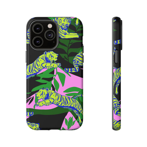 Tropical Tiger Phone Case
