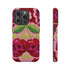 Faux Crochet Cherry Skull Phone Case | Pastel Goth Macabre Matte Cover