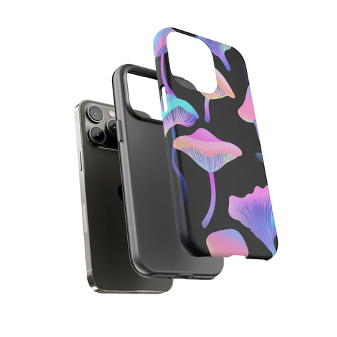 Electric Mushroomful iPhone Case