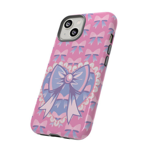 Heart Coquette Bow Phone Case
