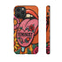 Feminist Tongue Faux Embroidery Phone Case