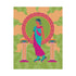 Roller Skating Grecian Goddess Art Print