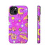 Galactic Gaze Phone Case in Pink