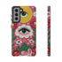 Maximalist Eye Cloud Faux Crochet Tough Case in Matte