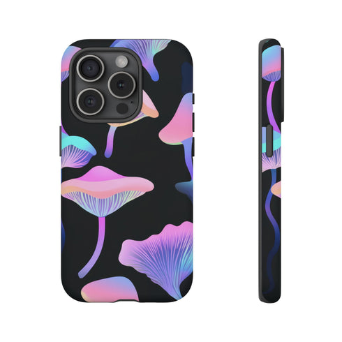 Electric Mushroomful iPhone Case