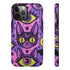 Pastel Goth Bat Faux Crochet Phone Case