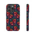 Red Cherry Skull Phone Case