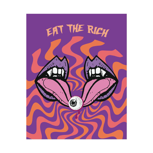 Eat the Rich Fine Art Print